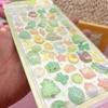 Cartoon Fruit Animals 3D Relief Stickers Creative Cute Aesthetic Stickers Diy Phone Case Journal Fun Fashion Decoration Sticker