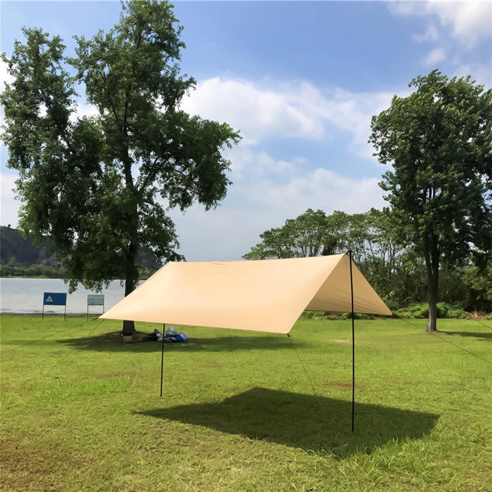 Waterproof Camping Tent Tarp Sun Shade Rain Shelter Hammock Cover Beach Mat Pat