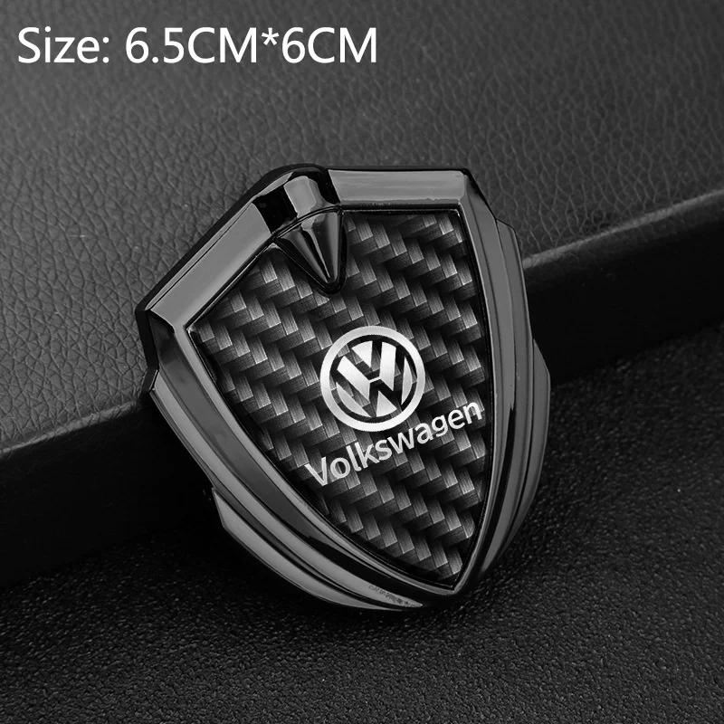 

VW GTI GOLF 2026 Hot For VW VOLKSWAGEN 3D Metal Car Fender Side Blade Emblem Sticker Accessories For VW GTI Polo Golf Passat Tig