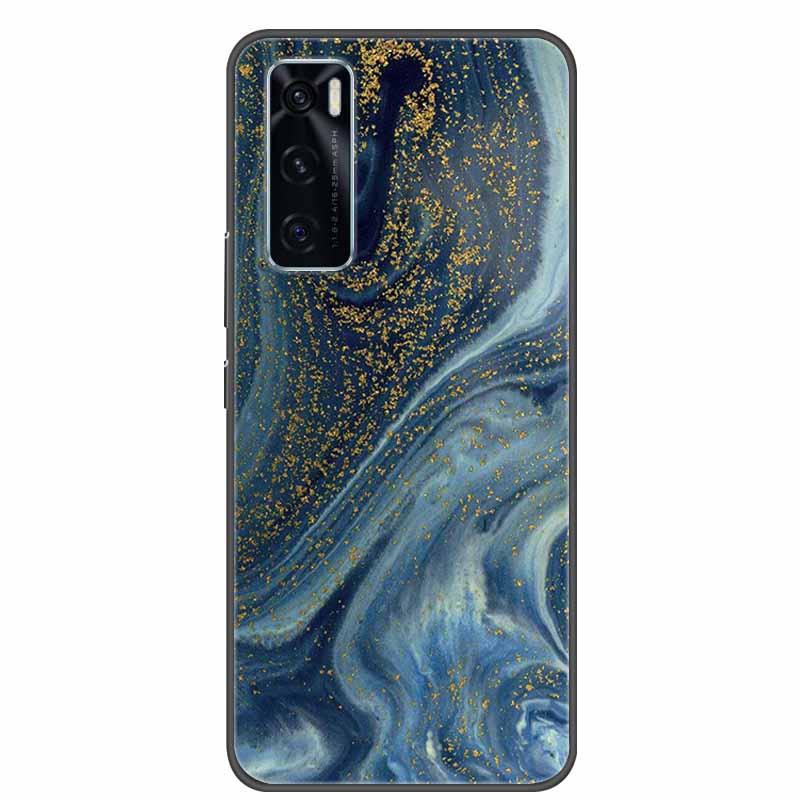 For Vivo V20 SE Case Marble Silicone Soft TPU Bumper Cover Coque For Vivo V20 SE Back Cover Cases for VivoV20 SE V20SE V 20 SE