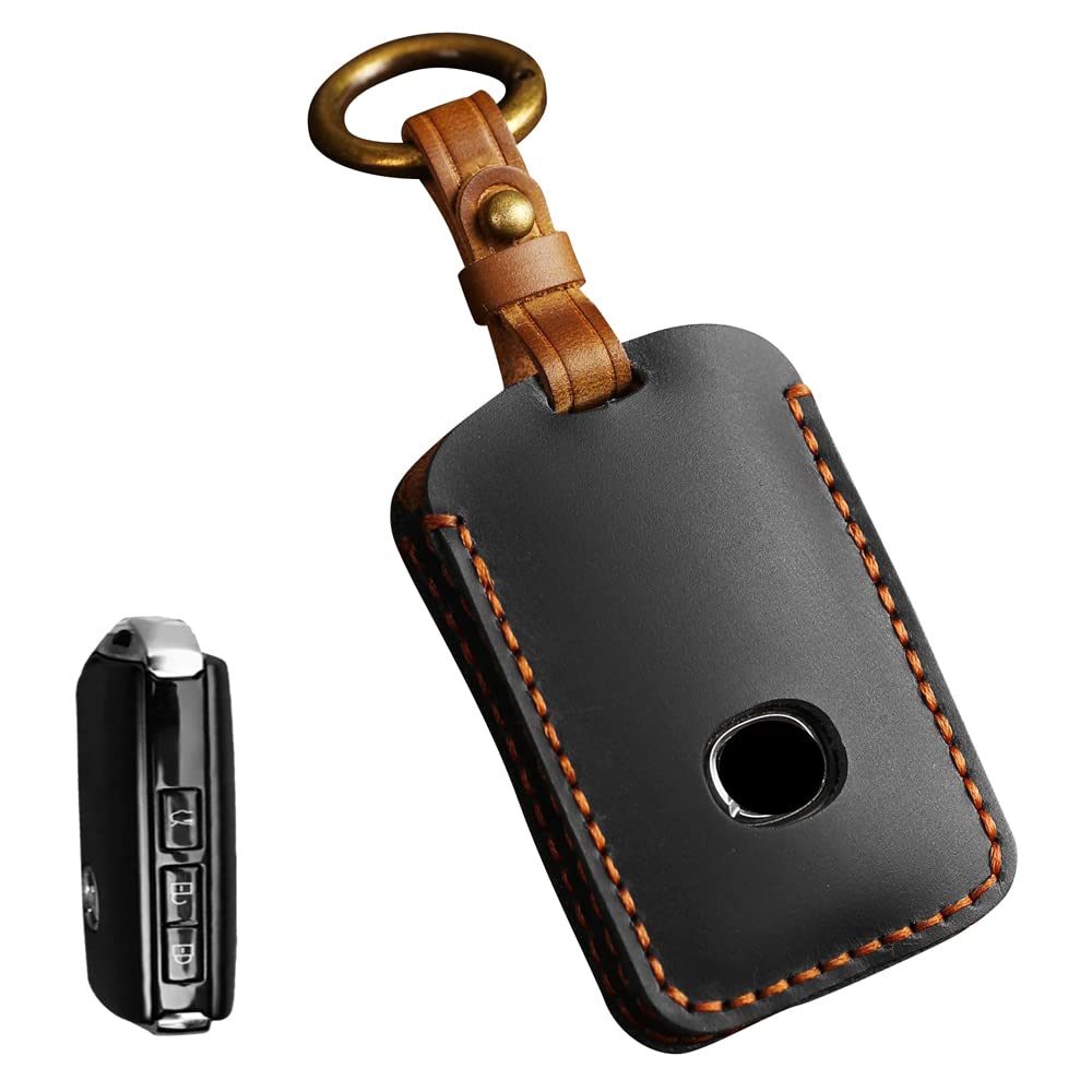 [Kinotaka] New Mazda 3 Genuine Leather Key Case Key Cover CX-60 CX-30 DM Series