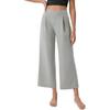 Women High Waist Wide Leg Cropped Pants Casual Loose Fit Trousers with Pockets Suitable for Everyday Wear