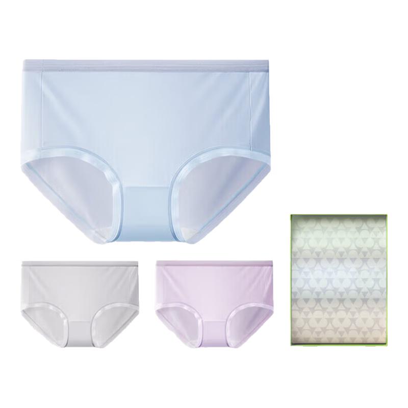 

Женские бесшовные трусы-слипы 7A с антибактериальным эффектом L (100-120 lbs)