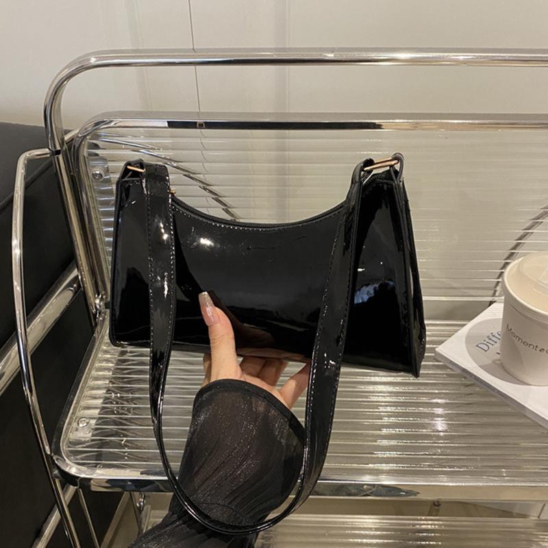Yogodlns Fashion Large Capactiy Shoulder Bag Vintage Soft Leather Tote Bag Leisure Women's Armpit Hobo Bag Handbag