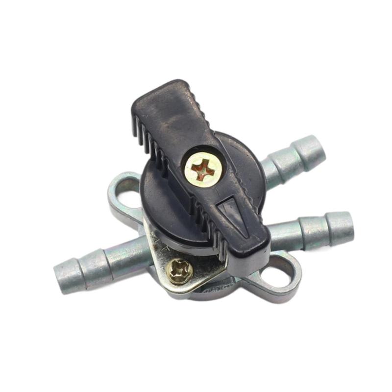 3 Way Fuel Tank Tap ATV Supplies 2 In 1 Out Fuel Gas Petcock Valve Switch for