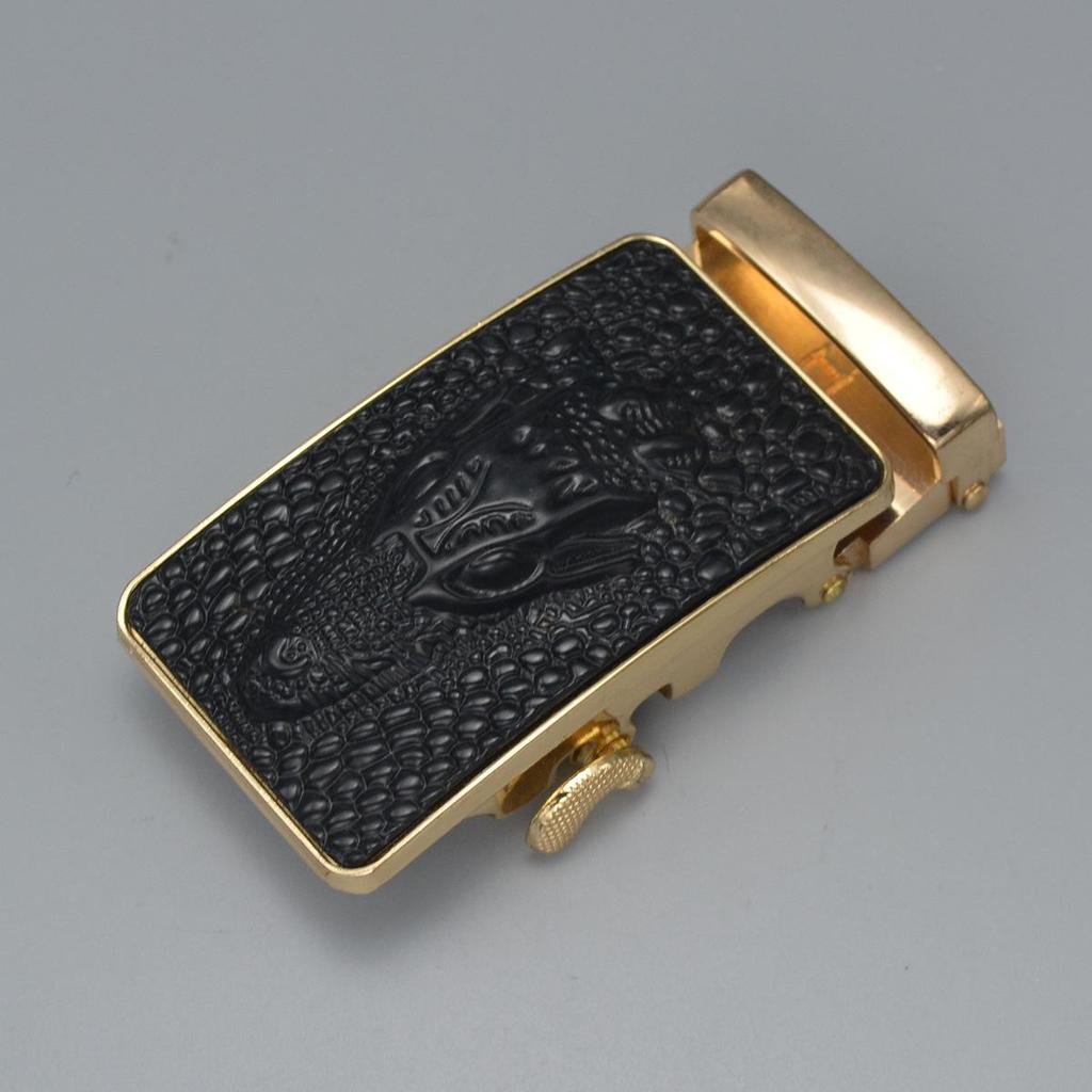 Cataramă automată pentru cureaua din aliaj înghețat pentru bărbați, cu sigla laser