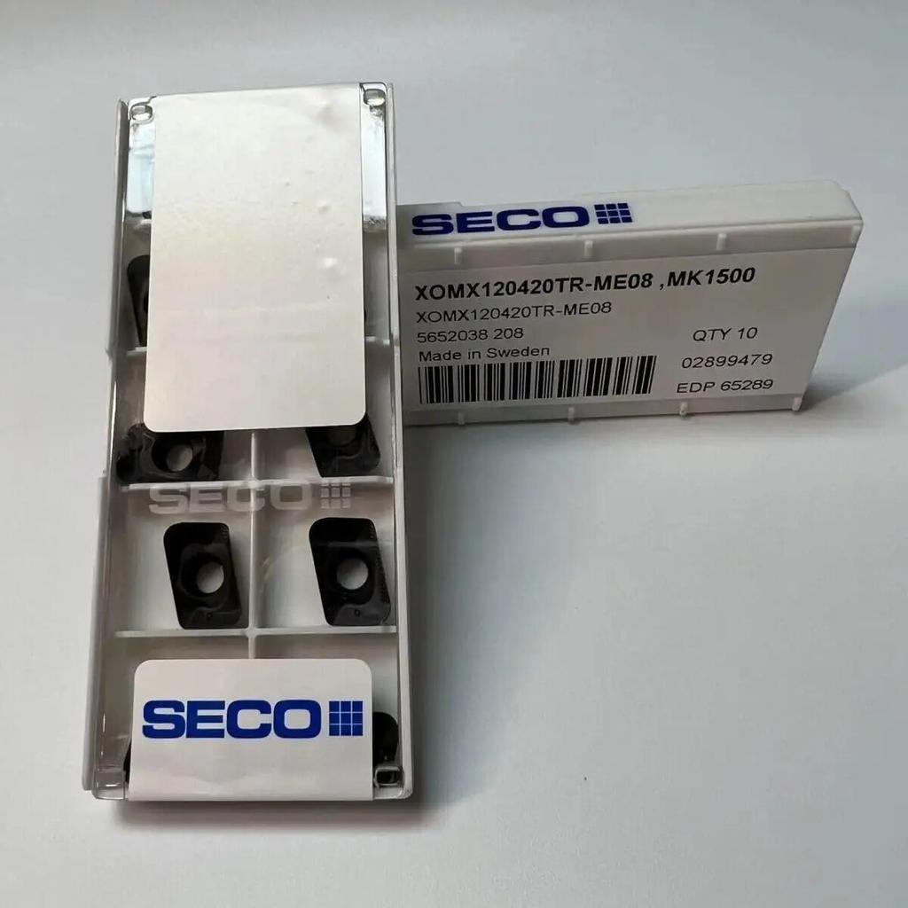 Seco / XOMY120420TR-ME08, MK1500 /Original Genuine CNC Alloy Blade 10 PCS