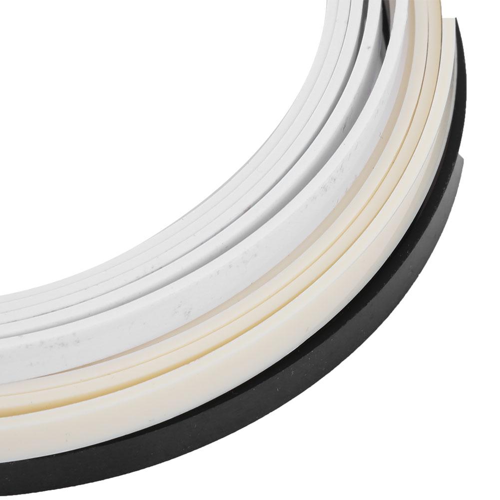 3 Pcs Purfling ABS Plastic Guitar Binding Strip Decorative Guitar Strip 1610x5x1.5mm