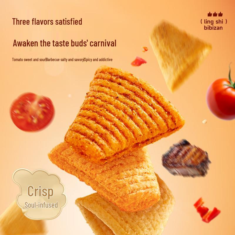 BIBIZAN Mixed Flavor Horn Crisps