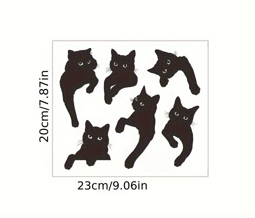

Black Cat Switch Stickers Power Switch Decoration Removable Vinyl Decals Bedroom Living Room Kitchen Animal Wall Stickers (as the picture,20x23CM)