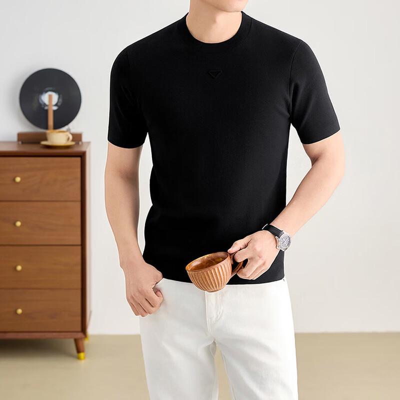 VEE KELLEN Men's Short Sleeve Knit T-Shirt