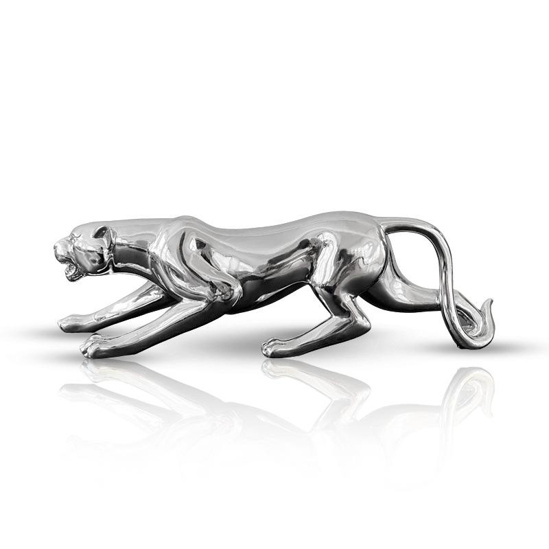 

Simulated Leopard Animal Model Resin Figurine Animal Sculptures Cheetah Jaguar Home Decoration Decorative Figurines