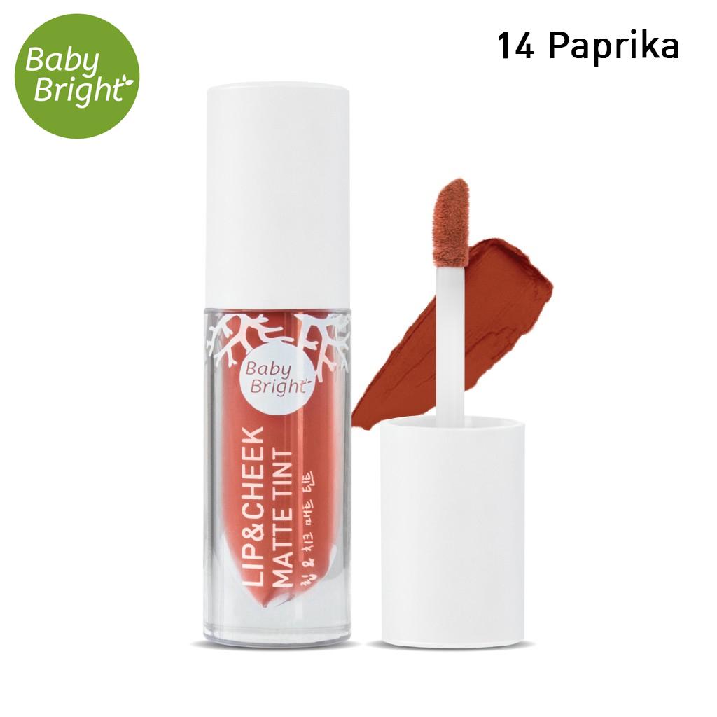 

Karmart BABY BRIGHT LIP & CHEK MATTE TINT 2,4 г. - Тайский косметический макияж 14 Paprika