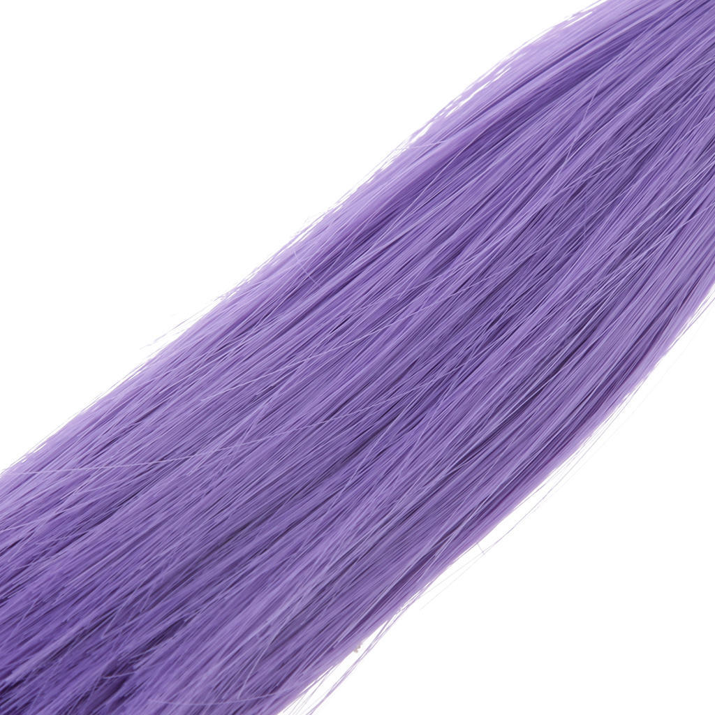 Parrucca Fai Da Te 15x100 Cm Capelli Lisci Per Bambole Barbie BJD - Foto 11