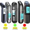 Alkoholtester Hochpräziser Alkoholtester Alcometer USB Wiederaufladbarer berührungsloser LCD-Bildschirm Tragbarer digitaler Alkoholdetektor