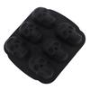 Elasticity Skeleton Head Cake Mold Food Grade Silicone Skull Baking Mold  Halloween