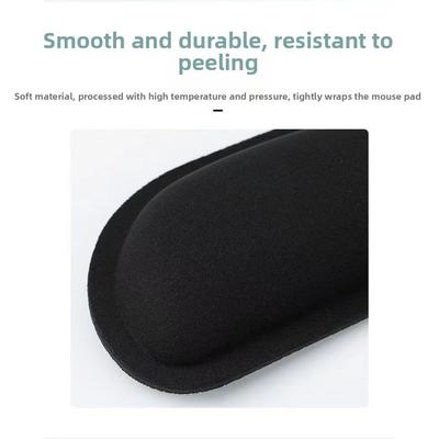 2Pcs/Set Slow Rebound Ergonomic Keyboard Wrist Rest Comfortable Non-Slip Wrist Mat Wrist Protection Easy Typing Mouse Pad Set