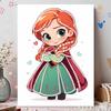 Disney Pearl Painting Frozen Anna Q Version Image Handmade DIY Pearl Gem Painting Pictures Crafts Special Shape Home Wall Decoration