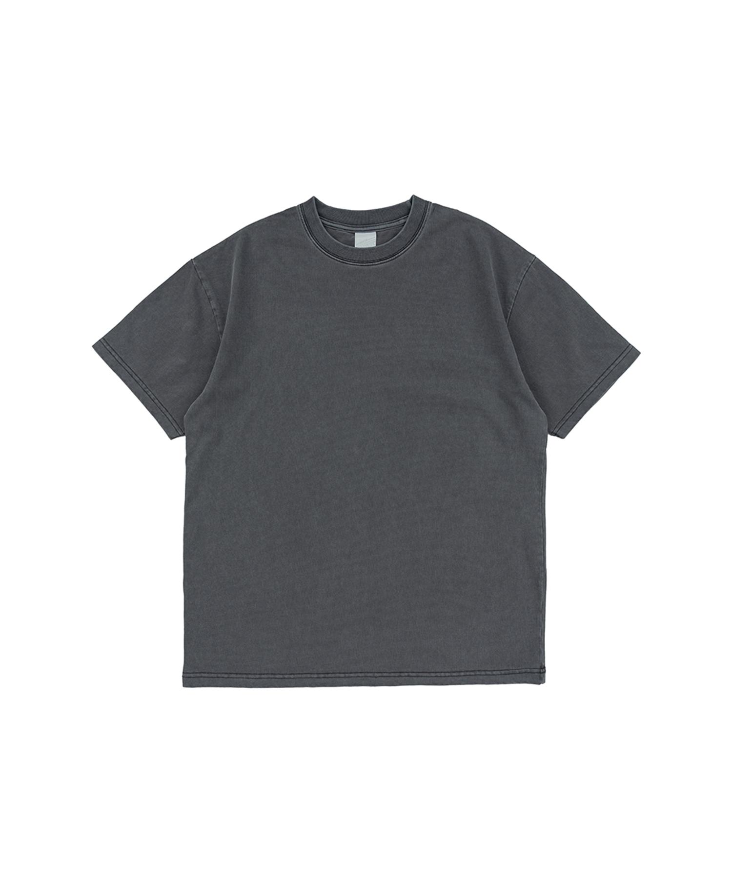 B Canvas Becanvas 32S 2-Ply Pigment Dyed Shortsleeve (Charcoal) Charcoal/M