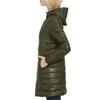 Women Fashion Casual Light Outerwear Solid Hooded Zippers Coat Down Jackets
