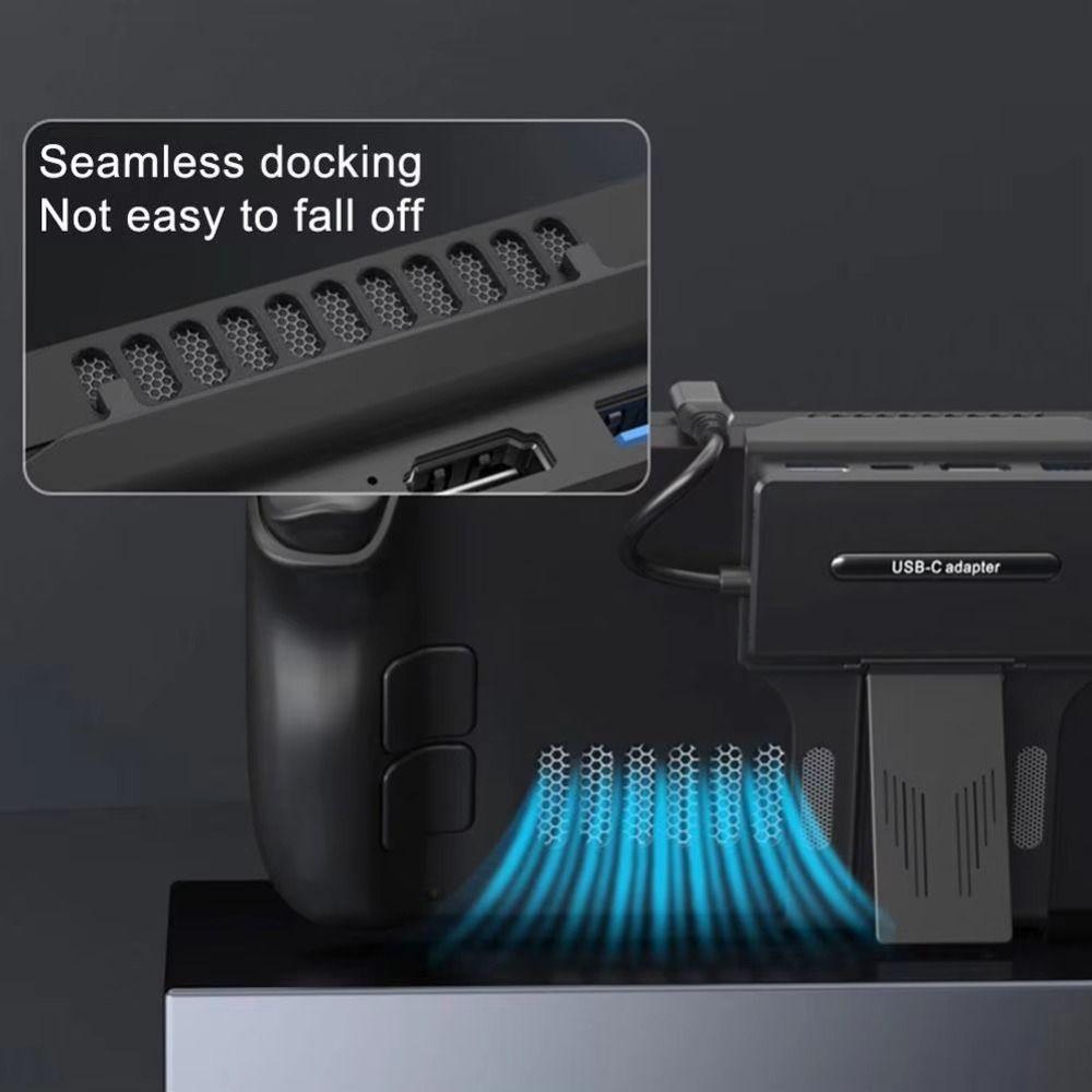 5 In 1 for Steam Deck Docking Station 4K@60Hz Charging Base for SteamDeck Dock  For Handheld Gaming