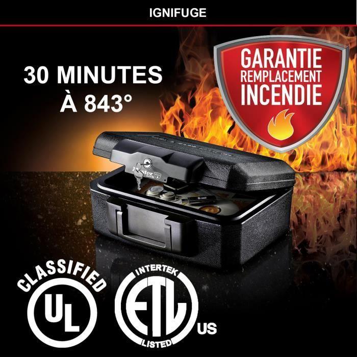 Coffre-fort Ignifugé Master Lock L1200 - Protection Des Supports Multimédias - Verrouillage À Clé
