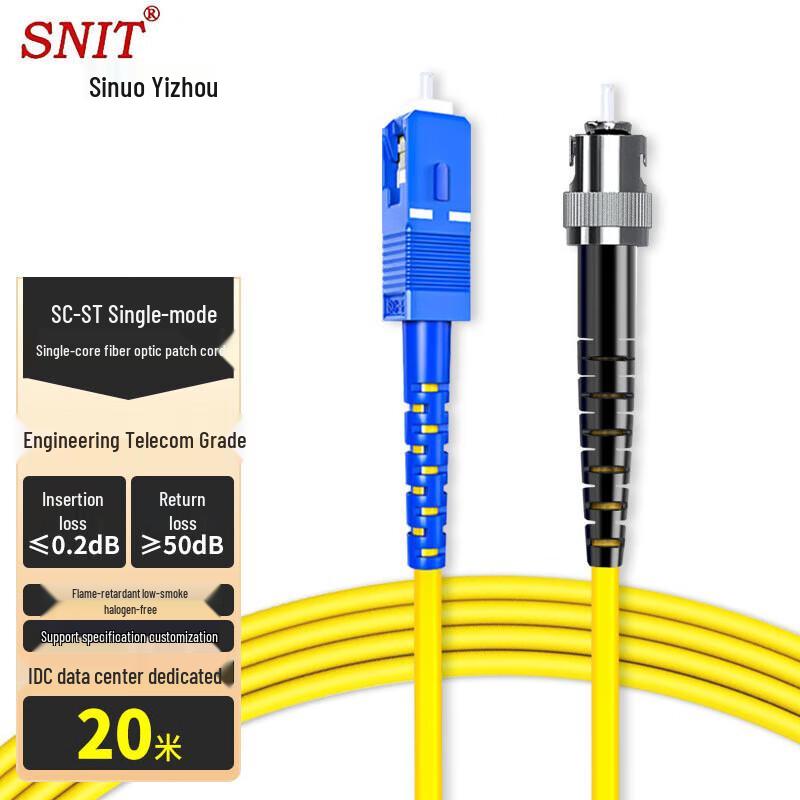 SNIT Telecom-Grade Glasvezel Patchkabel