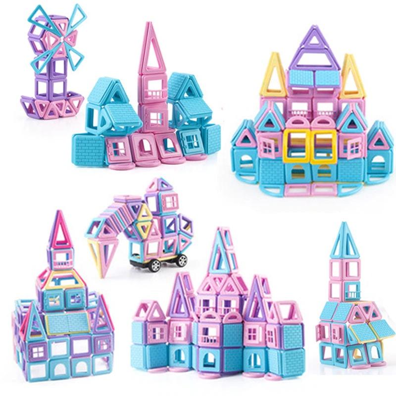 Magnetic Building Blocks Set Creative Educational Toy For Children Adults