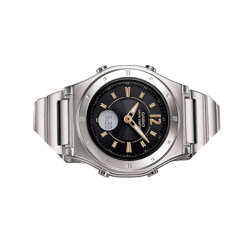 

CASIO 20 meters waterproof Quartz resin strap women s watch black dial LWA-M141D-1A чорний