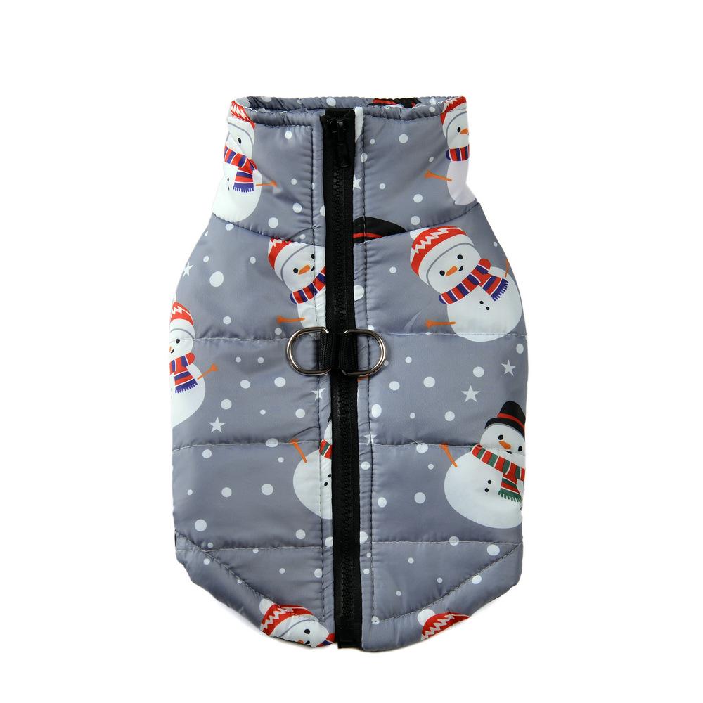 

Warm & Waterproof Christmas Dog Coat - Autumn/Winter Style XS