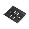 80MM Quick Release Tripod Baseplate with 1/4inch & 3/8inch Thread Aluminum Dovetail Bridge Plate Simple Installation
