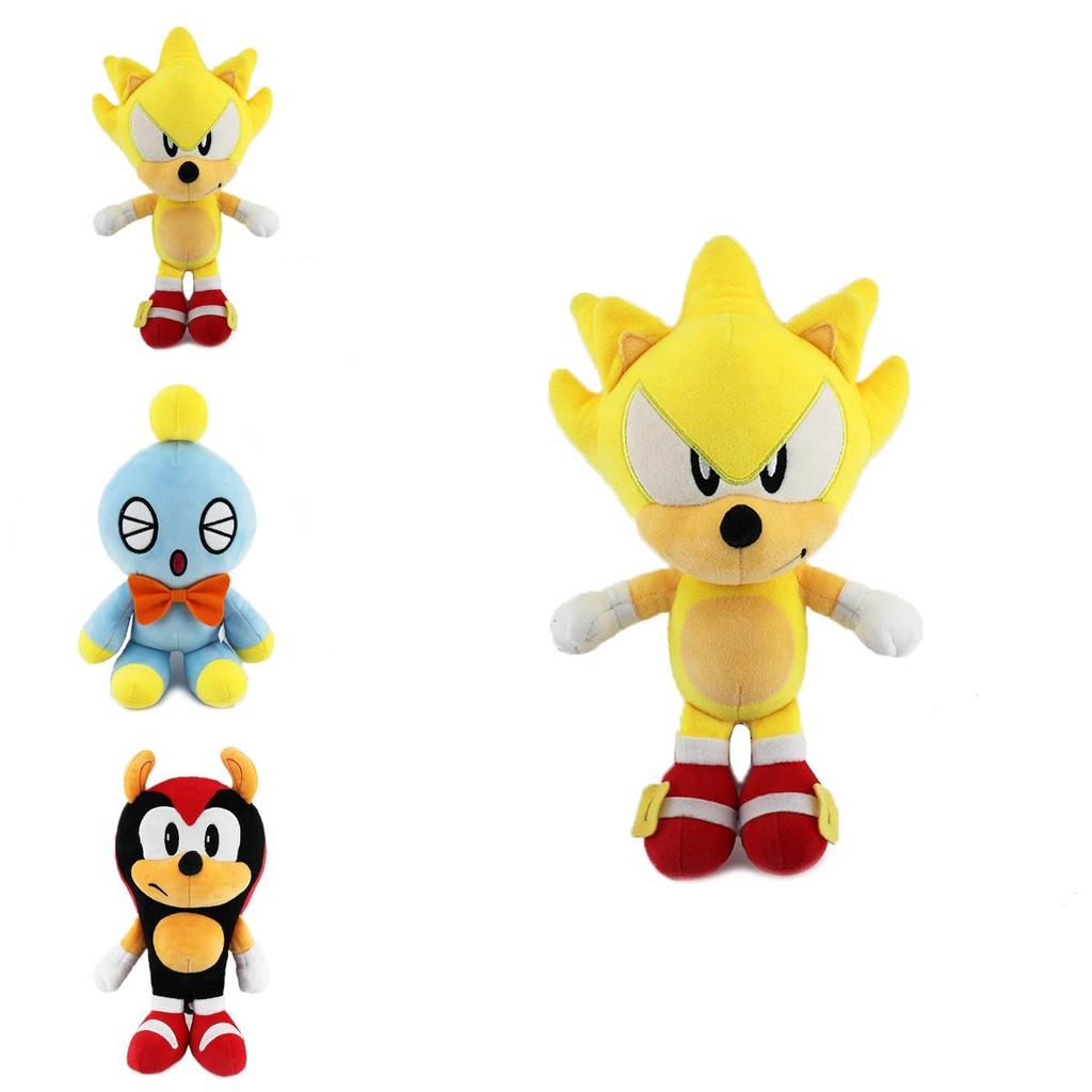 Super Sonic Miles Plüschpuppe – Weiches und niedliches Stofftier für Kinder und Erwachsene