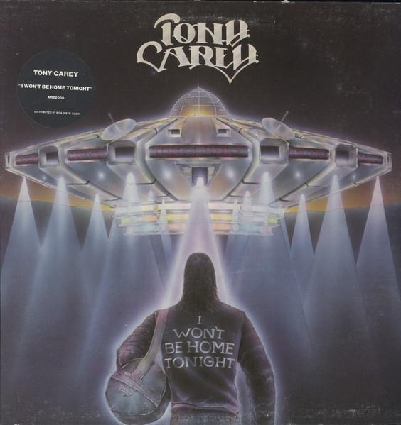 

LP Record TONY CAREY I Wont Be Home Tonight XR22000 Rocshire Record 1982 US Dance Electronica Used