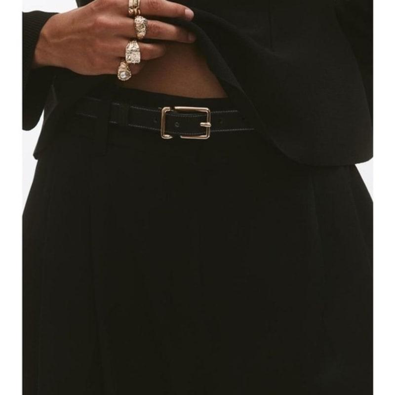 

Ремень H&M Черный 1276100001 XS(EUR XSP)