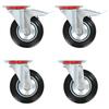 Swivel Casters 4 Pcs 160 Mm