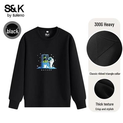 Baleno S&K Series Unisex Graphic Crew Neck Sweatshirt