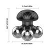 Mini Rechargeable Muscle Vibrations Massagers Handheld Vibrating Device For Back Neck Shoulder Full Body Relaxation Care