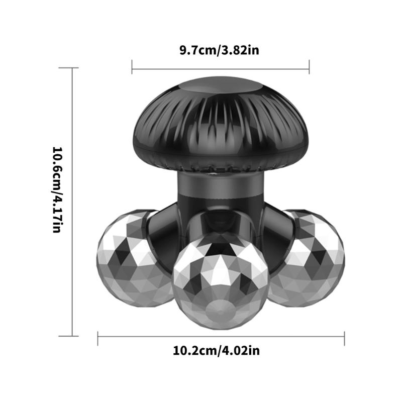 Mini Rechargeable Muscle Vibrations Massagers Handheld Vibrating Device For Back Neck Shoulder Full Body Relaxation Care