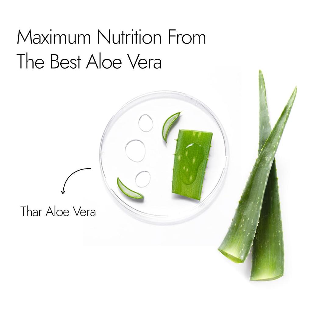 Kapiva Pure Aloe Vera Skin Gel 500 G For Face And Hair Hydrating Moisturizing Multipurpose Daily Care Soothing