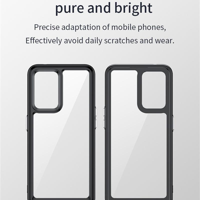 For Cover OPPO Find X5 Lite Case Find X5 Lite Capas Bumper Clear Multicolor Transparent For Fundas OPPO Find X5 Pro Lite Cover