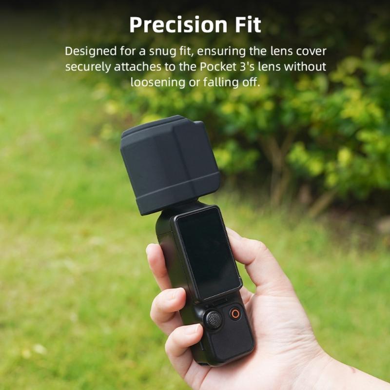 Protective Silicone Lens Caps for Pocket 3 Action Camera Lens Case Cover Scratch And Dust Resistant Protector Cover