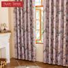 1 Stück Nuan Serie Französischer Landhausstil Verdunkelungsvorhänge Rosa Kamelien-Druck Vorhänge für Schlafzimmer Wohnzimmer Balkon Fenster für Heimdekoration