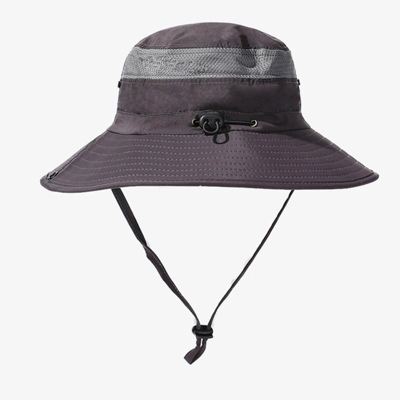 Style Versatile Hat Mens Breathable Sunshade Big Brim Fisherman Hatscaps