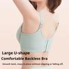 Large Size Anti-sagging Breathable Full Cup Thin Adjustable Underwear Push-up Comfortable Breast Control Bra