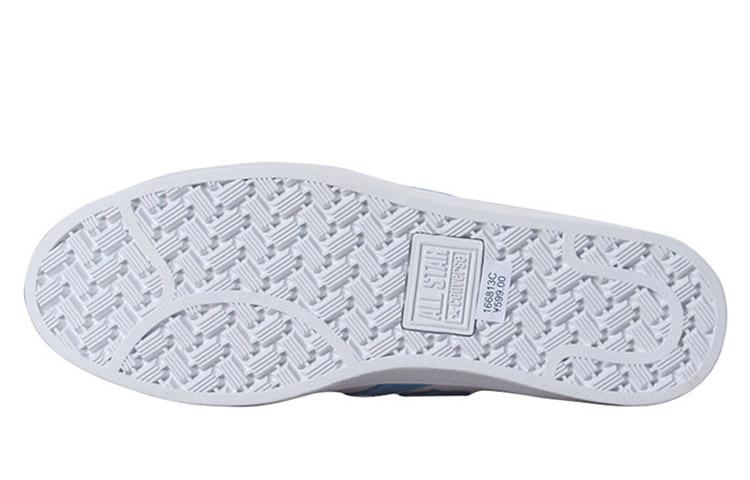 Pro Leather Converse Hi 'White Blue' 166813C