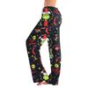 Womens Pajama Pants Sleepwear Casual Drawstring Elastic Waist Pants Comfy Straight Yoga Loose Trousers