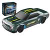 1:43 Scale 4WD RC Drift Car with Gyroscope, 7-Color Lights, and Alloy Chassis