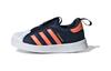 Originals SUPERSTAR 360 I Low Top Skateboard Shoes Blue Orange Infant And Toddler EE6279