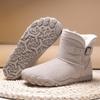 Rutschfeste, wasserdichte Outdoor-Schneestiefel für Damen und Herren mit warmem Samtfutter und dicker Sohle.