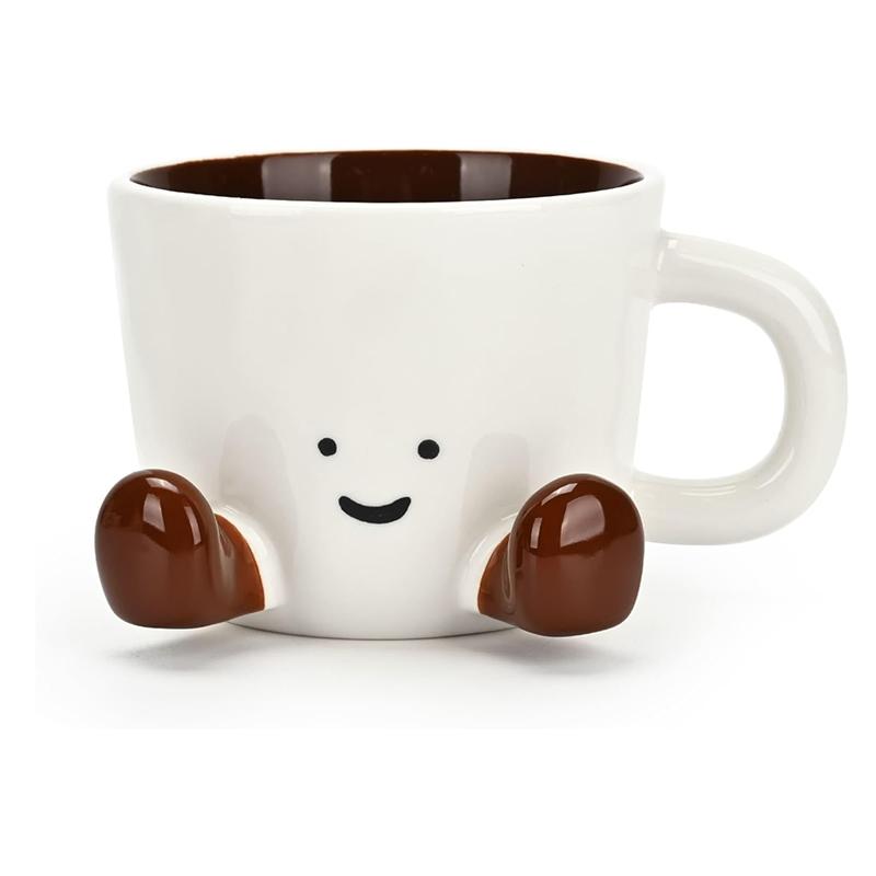 B97A-Coffee Mugs,Cute Funny Mug For Women, 12.8Oz/380Ml Coffee Tea Cups, Office Mug Gift